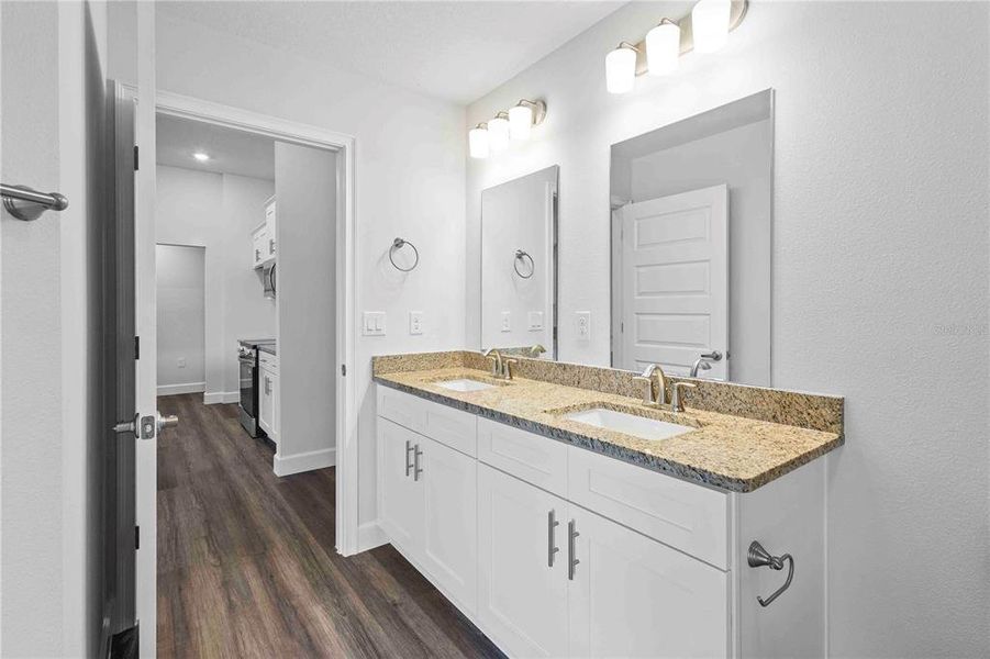 Furnished interior view inside a new home in The Preserve at Laurel Lake, Lake City (Image 8).