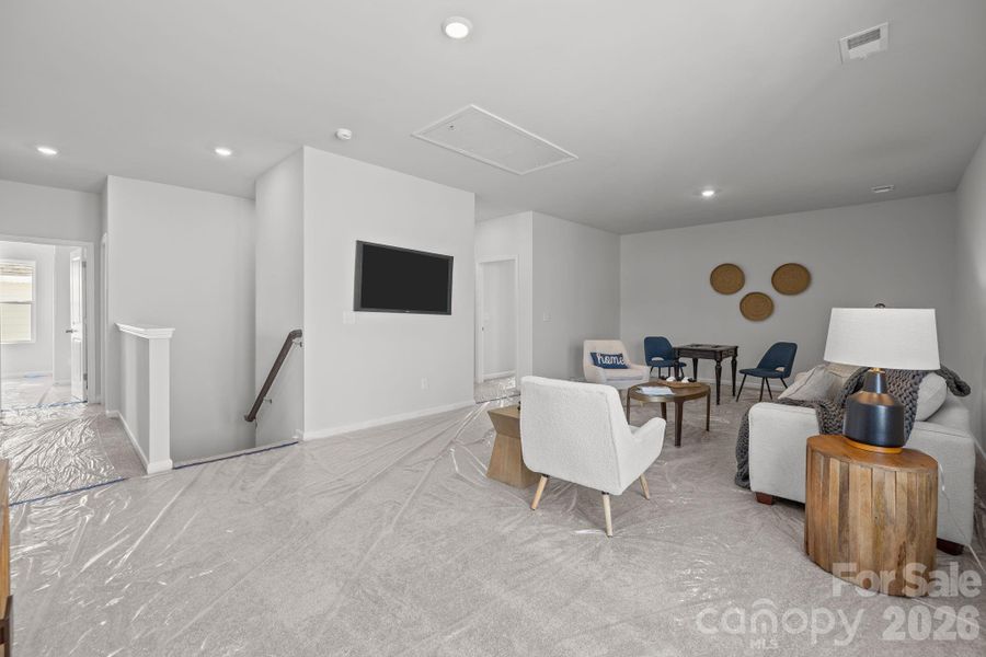 Furnished interior view inside a new home in McFarland Estates, York (Image 15).