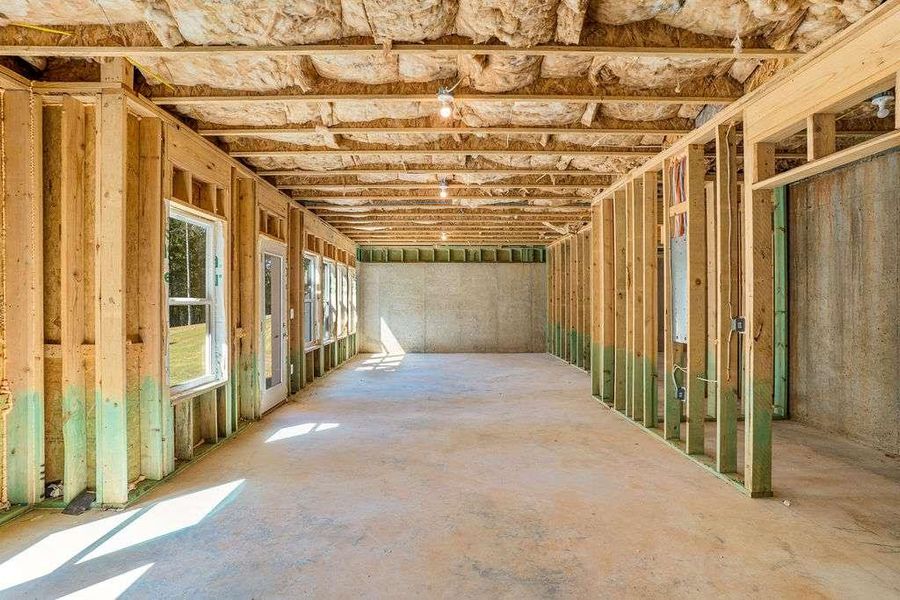 In-progress construction of a new home in Waters Edge, Mansfield, GA (Image 31). In-progress construction of a new home in Waters Edge, Mansfield, GA (Image 31).