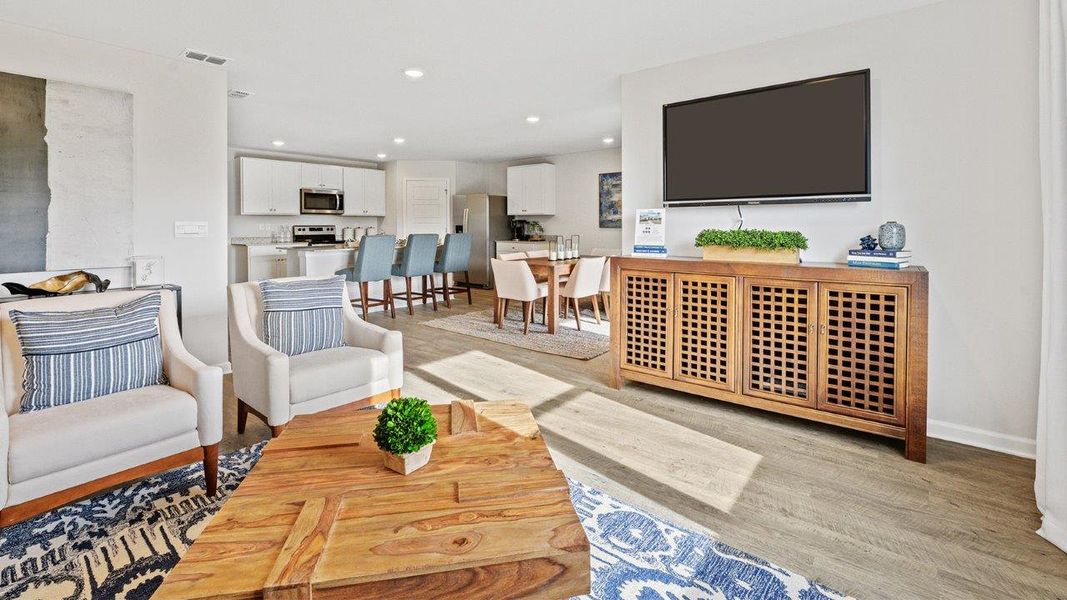 Representative furnished interior of a home built from the The Cali by D.R. Horton in Lake Mary Forest, Tallahassee (Image 11).