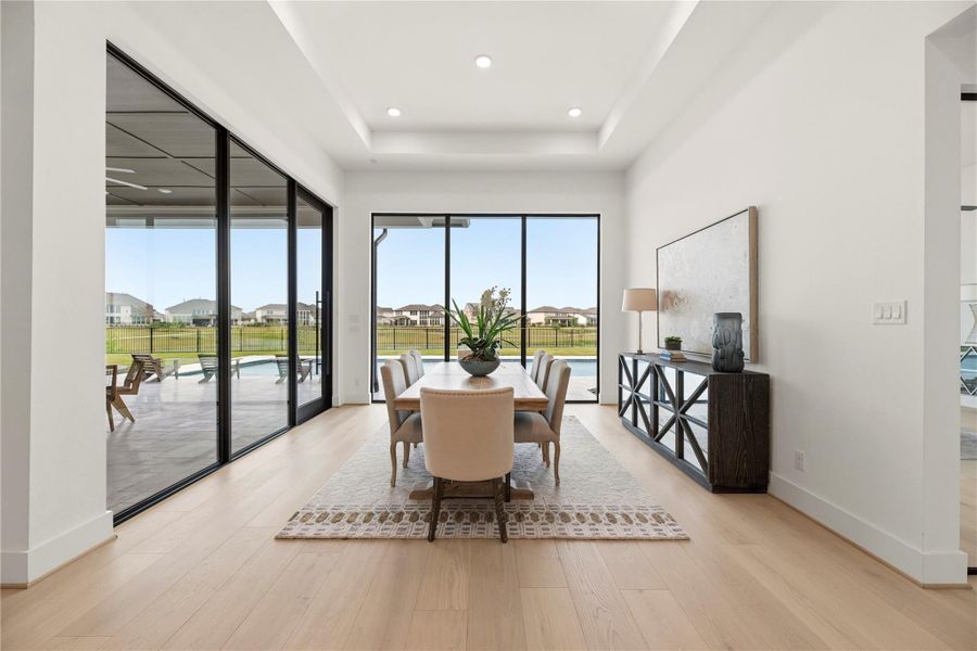 Furnished interior view inside a new home in , Cypress (Image 11). Furnished interior view inside a new home in , Cypress (Image 11).