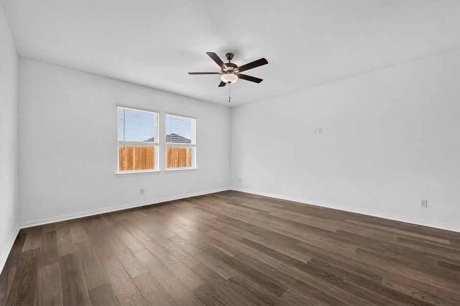 Spacious, unfurnished interior of a new home in River Ridge, Crandall (Image 12). Spacious, unfurnished interior of a new home in River Ridge, Crandall (Image 12).