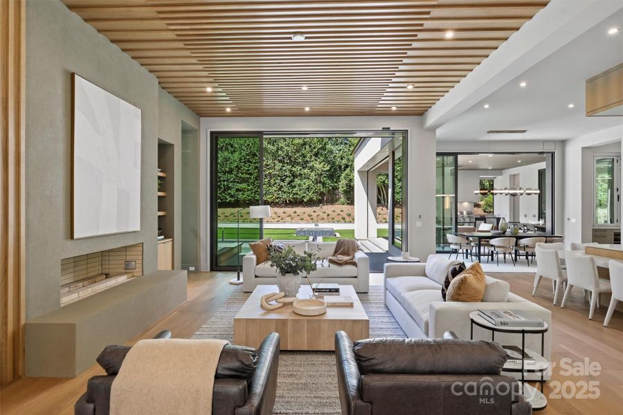 Furnished interior view inside a new home in , Charlotte (Image 7). Furnished interior view inside a new home in , Charlotte (Image 7).