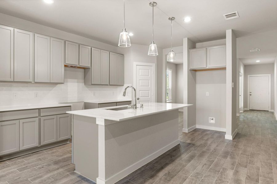 Furnished interior view inside a new home in Morton Creek Ranch, Katy (Image 3).