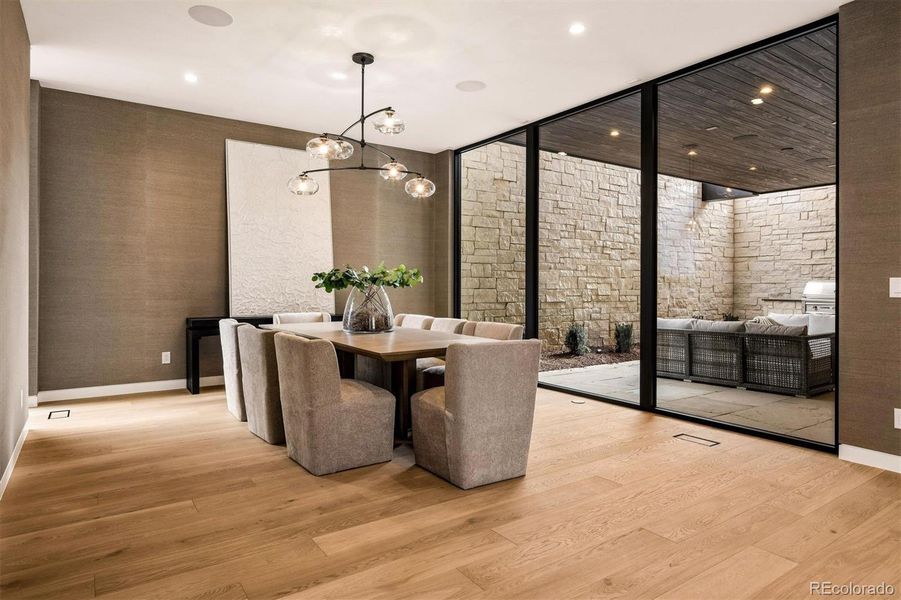 Furnished interior view inside a new home in , Denver (Image 30).