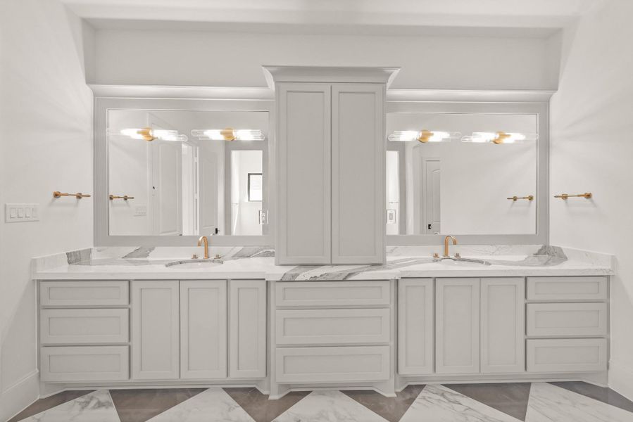 Furnished interior view inside a new home in The Park and The Reserve, Fulshear (Image 5).