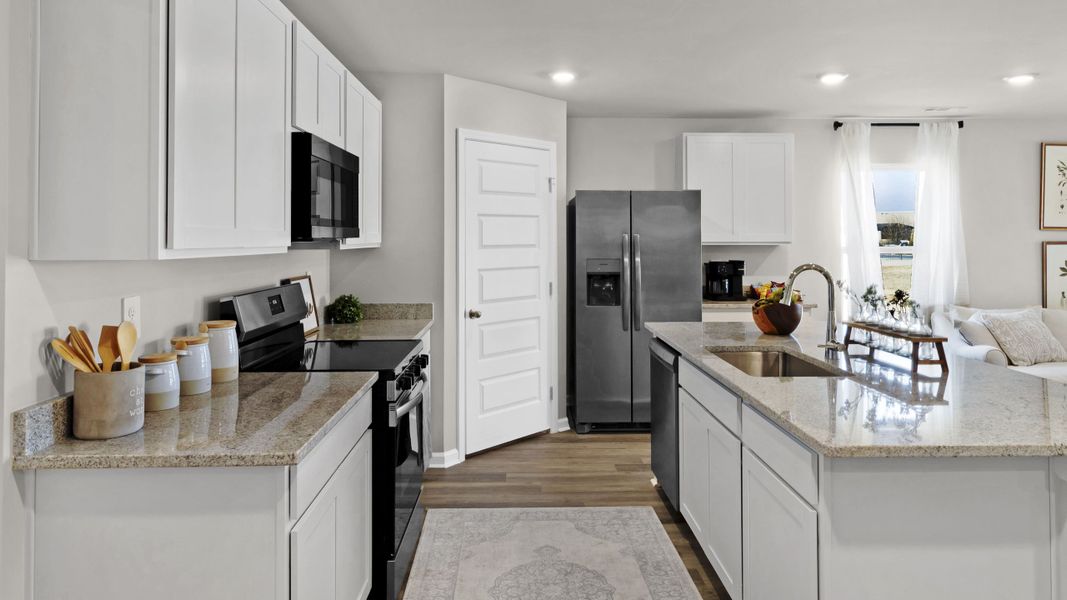 Furnished interior view inside a new home in Bailey Park, Fayetteville (Image 11).