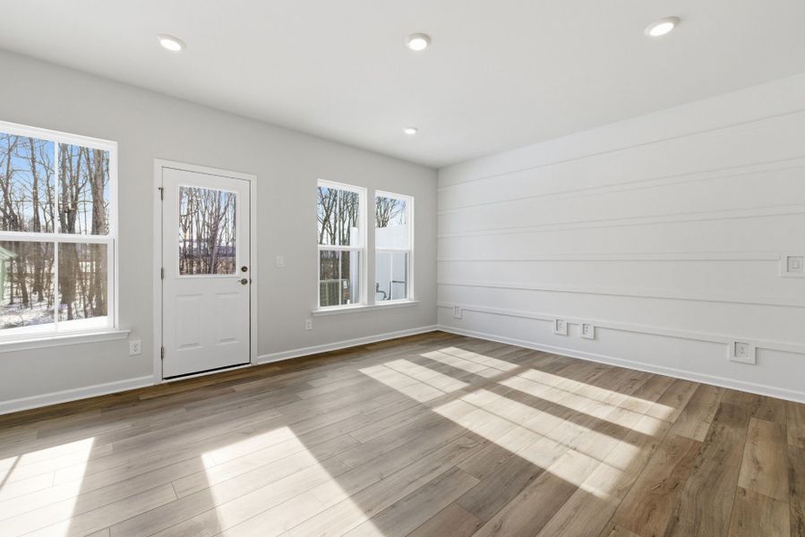 Spacious, unfurnished interior of a new home in Flemingfield, Greensboro (Image 36).