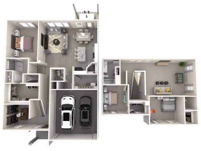 2D floor plan layout for the The McKinnon by Meritage Homes in Cibolo Hills, Fort Worth, TX (Image 13). 2D floor plan layout for the The McKinnon by Meritage Homes in Cibolo Hills, Fort Worth, TX (Image 13).