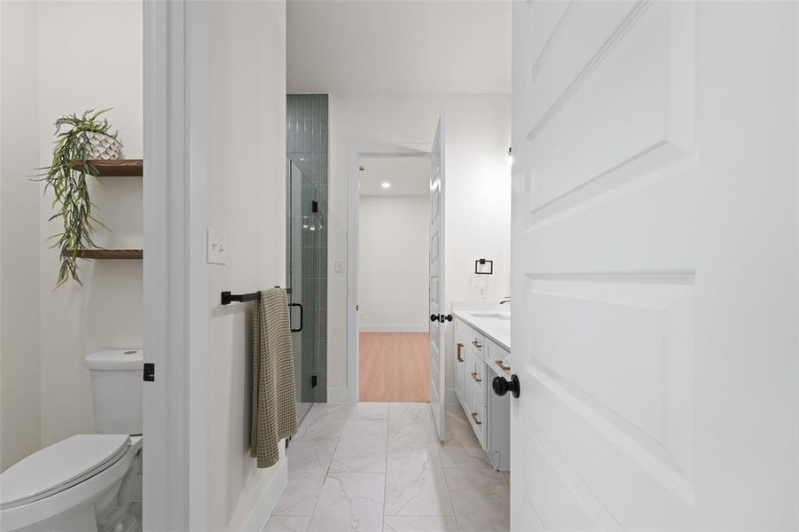 Furnished interior view inside a new home in , Forney (Image 6).