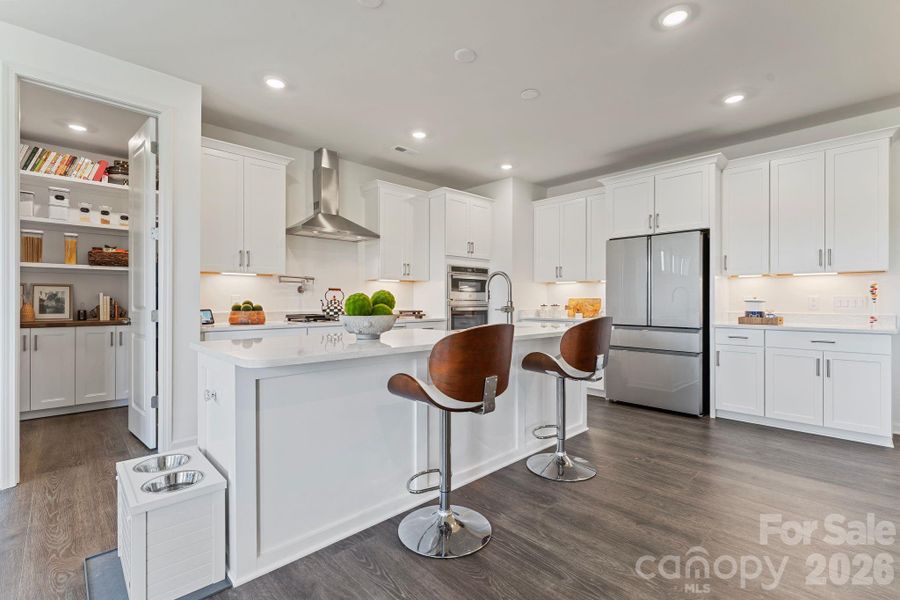 Furnished interior view inside a new home in , Indian Land (Image 38).