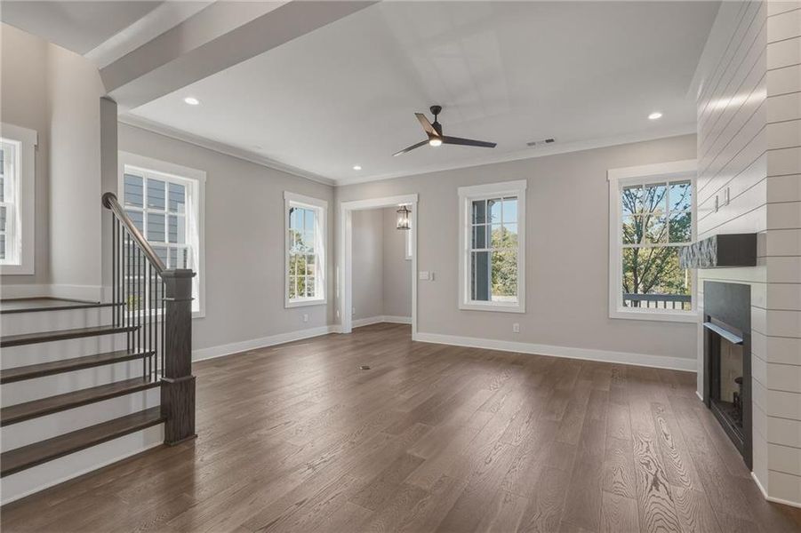 Spacious, unfurnished interior of a new home in , Ball Ground (Image 34).