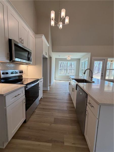 Furnished interior view inside a new home in , Talking Rock (Image 6).