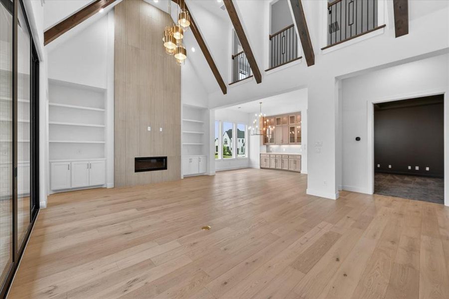 Spacious, unfurnished interior of a new home in Mustang Lakes, Celina (Image 19).