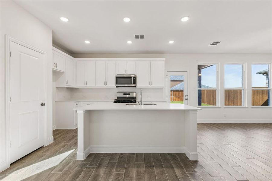 Furnished interior view inside a new home in AnaCapri, Anna (Image 5).