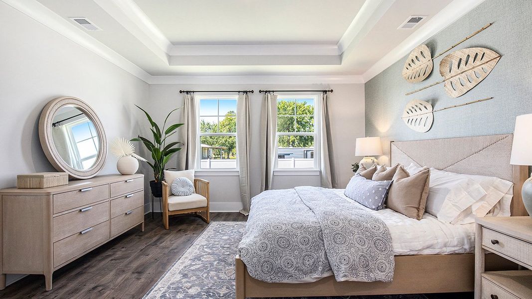 Furnished interior view inside a new home in Coastal Farms, Conway (Image 10).