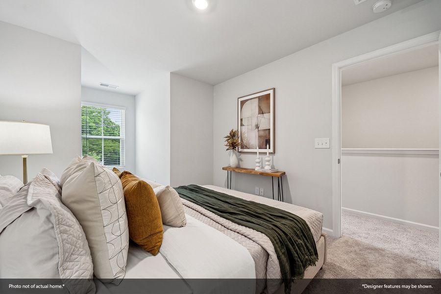 Furnished interior view inside a new home in Lakeview Village, Charlotte (Image 22).