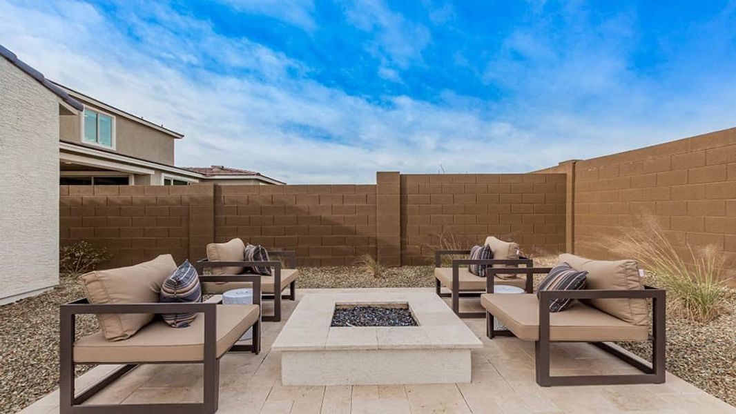 Representative exterior details of a home built from the Hudson by Taylor Morrison in Stonehaven, Glendale (Image 23).