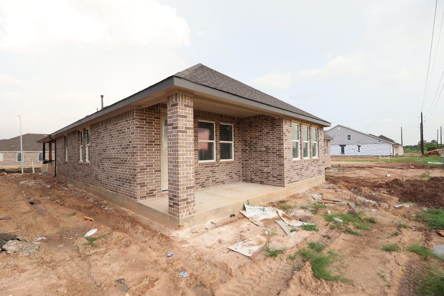 Covered patio - still under construction! Covered patio - still under construction!