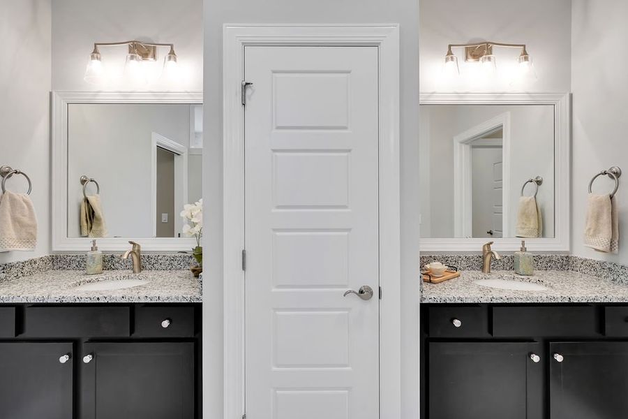 Furnished interior view inside a new home in Brunswick Forest, Leland (Image 14).