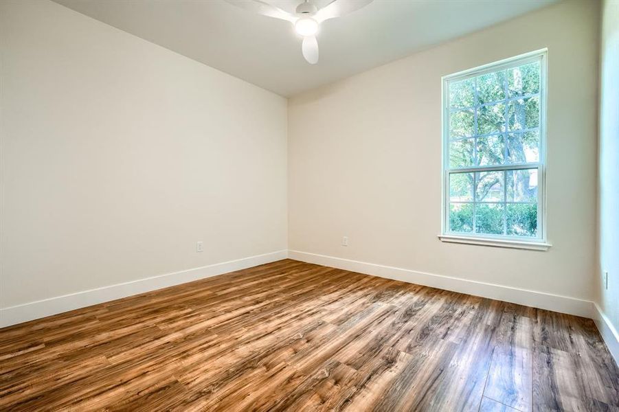 Secondary Bedroom on the first level. Secondary Bedroom on the first level.