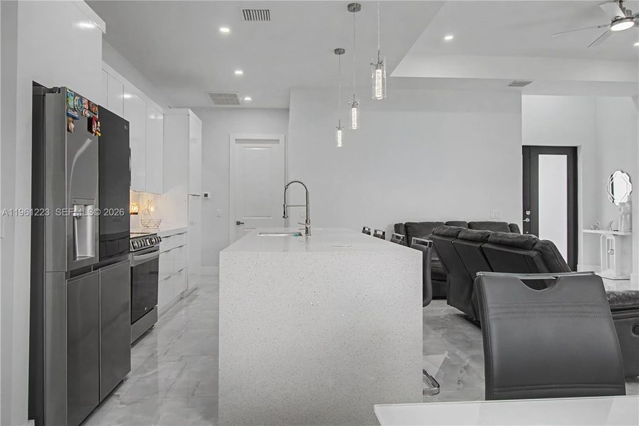 Furnished interior view inside a new home in , Lehigh Acres (Image 7).