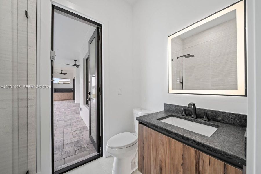 Furnished interior view inside a new home in , Cape Coral (Image 16).