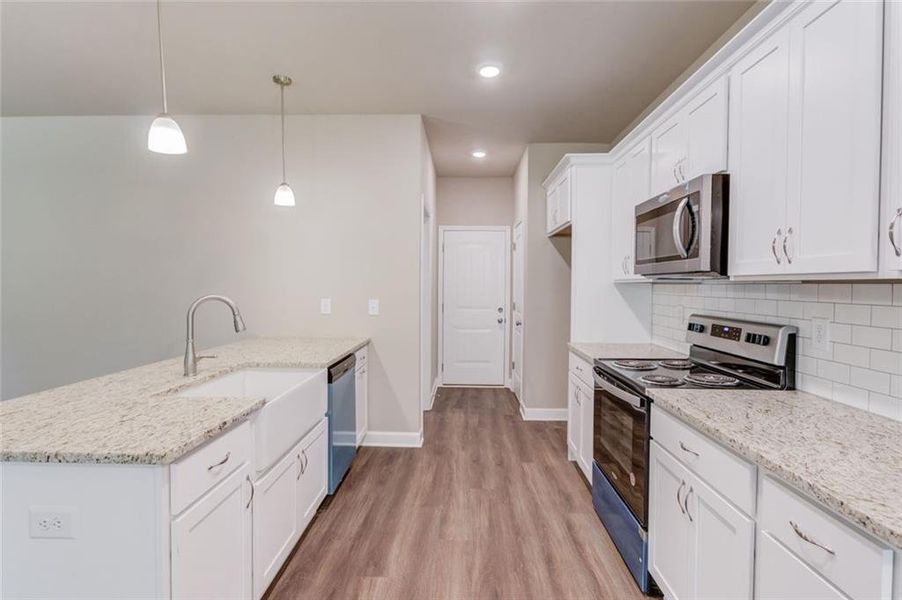 Furnished interior view inside a new home in , Lula (Image 5). Furnished interior view inside a new home in , Lula (Image 5).