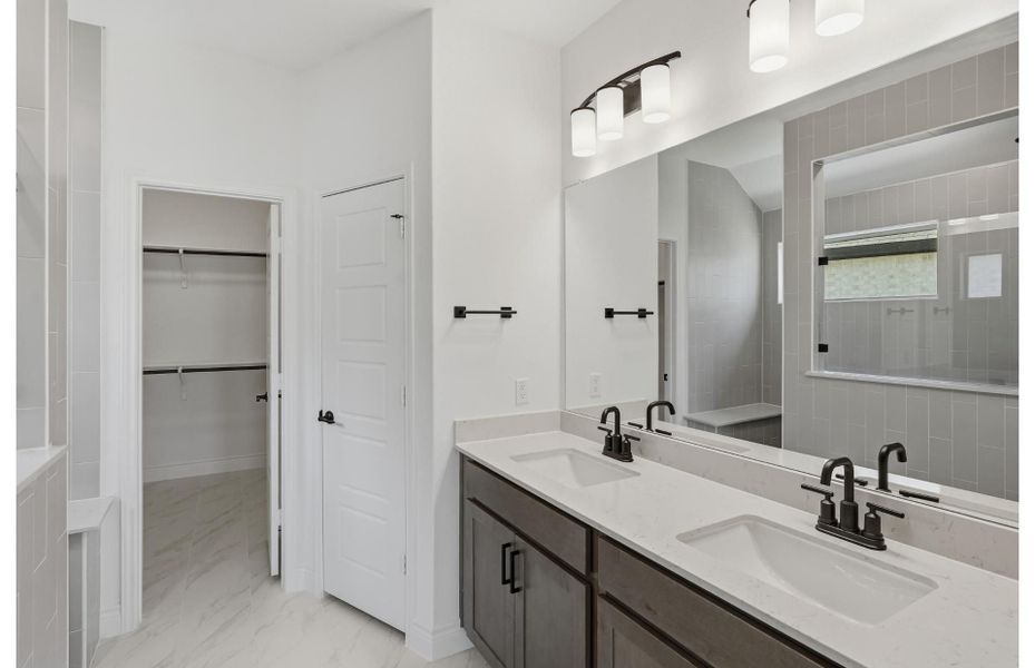 Representative furnished interior of a home built from the Dayton by Pulte Homes in Davis Ranch, San Antonio (Image 3).