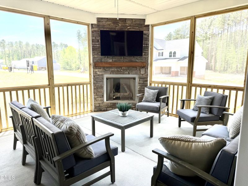 Extended Screen Porch