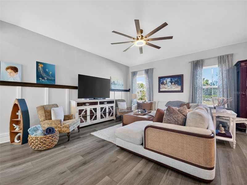 Furnished interior view inside a new home in Summerwoods, Parrish (Image 14).