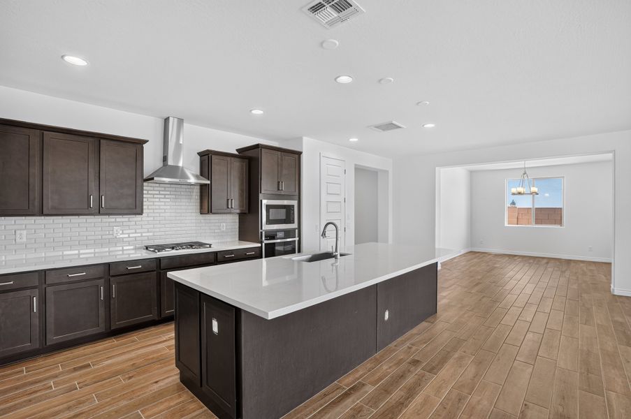 Furnished interior view inside a new home in Allen Ranches, Litchfield Park (Image 9).