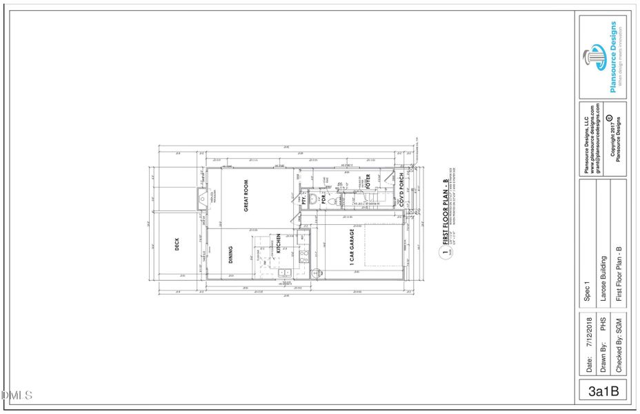 420 Cooper Street in Clayton, Elevation