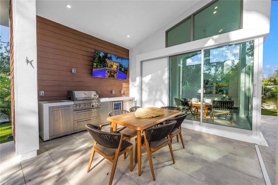 Furnished interior view inside a new home in , Sarasota (Image 35).