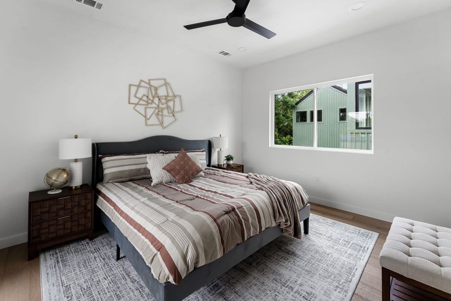 Furnished interior view inside a new home in , Austin (Image 10).