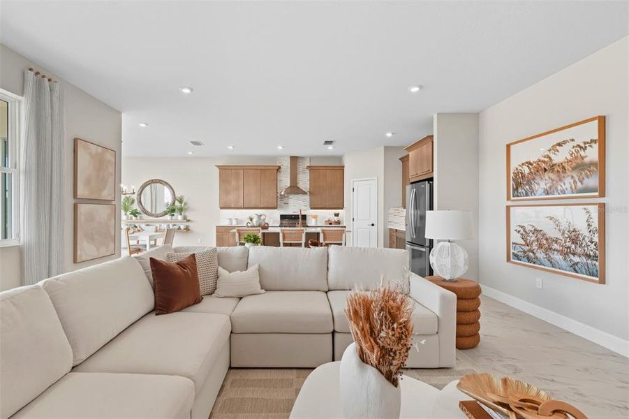 Furnished interior view inside a new home in Waterbrooke, Clermont (Image 15). Furnished interior view inside a new home in Waterbrooke, Clermont (Image 15).
