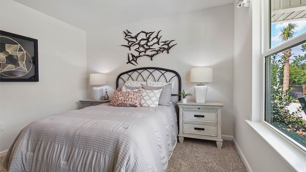 Representative furnished interior of a home built from the Cali by D.R. Horton in Ashton Park Phase III, Freeport (Image 28).