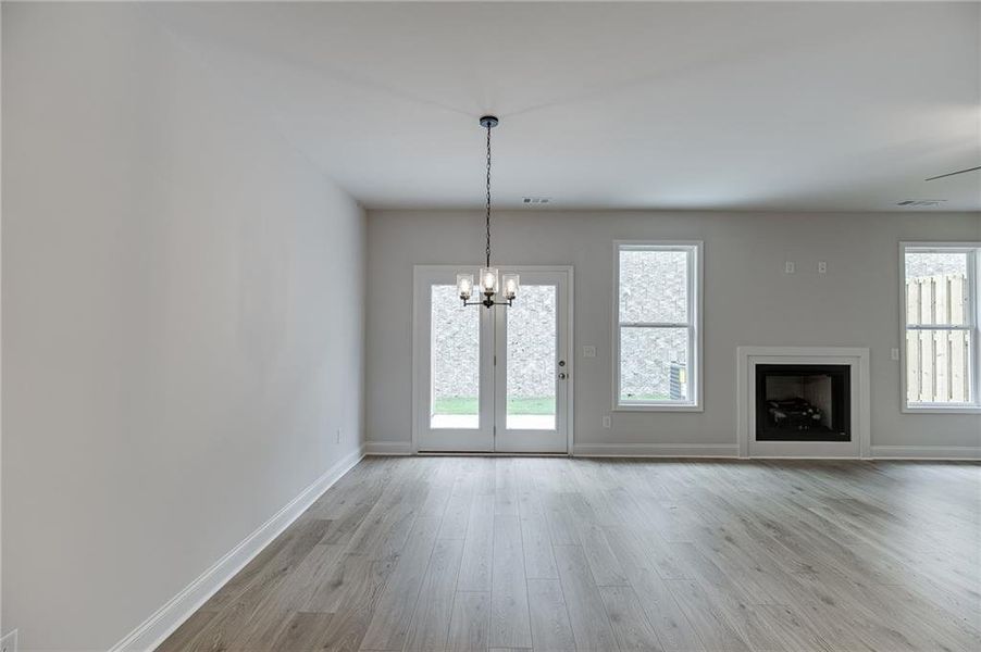 Spacious, unfurnished interior of a new home in , Sugar Hill (Image 15). Spacious, unfurnished interior of a new home in , Sugar Hill (Image 15).