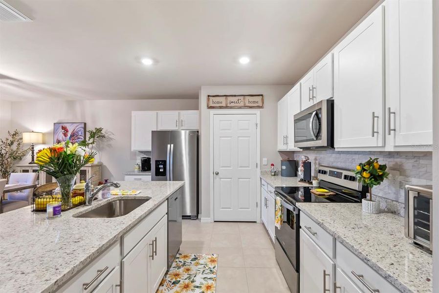 Furnished interior view inside a new home in , Punta Gorda (Image 18).