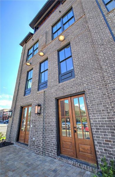 Exterior details and patio area of a home in , Cartersville (Image 12).