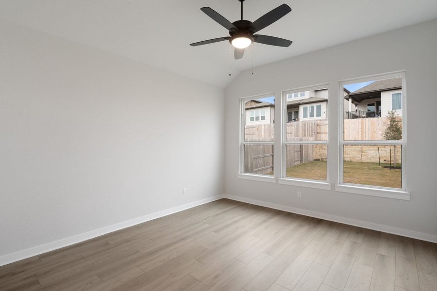 Spacious, unfurnished interior of a new home in Lariat, Liberty Hill (Image 42). Spacious, unfurnished interior of a new home in Lariat, Liberty Hill (Image 42).