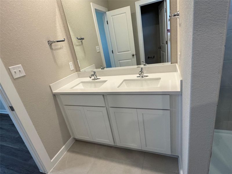 Dual vanities in Primary Bath