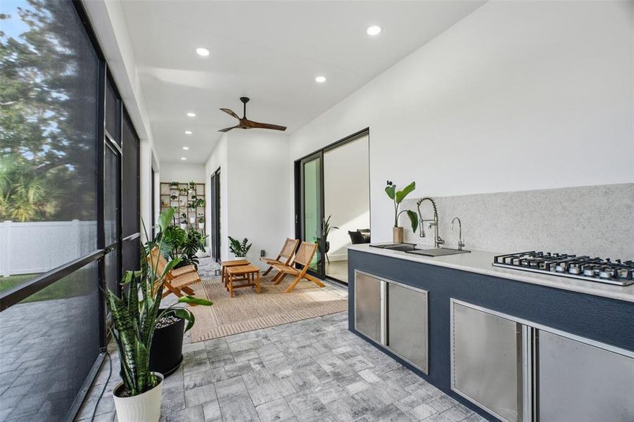 Furnished interior view inside a new home in , Port Charlotte (Image 49).