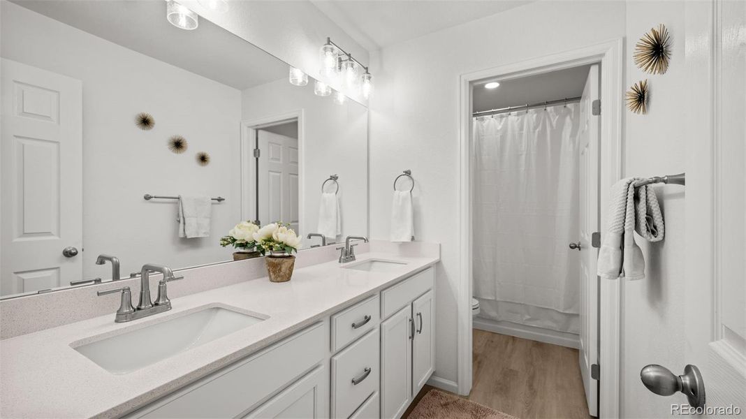 Full bathroom upstairs