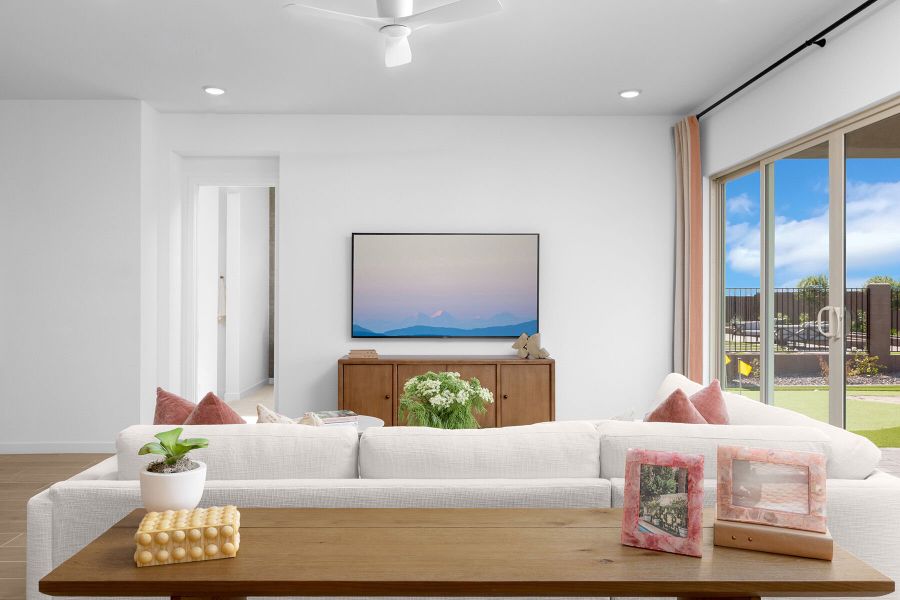 Representative furnished interior of a home built from the Aqua by Mattamy Homes in Rosewood Heights, San Tan Valley (Image 13).