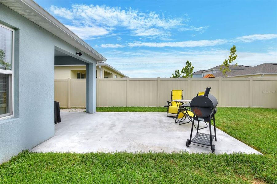 Exterior details and patio area of a home in Summerlin at Hawthorne Ranch, Lakeland (Image 28). Exterior details and patio area of a home in Summerlin at Hawthorne Ranch, Lakeland (Image 28).