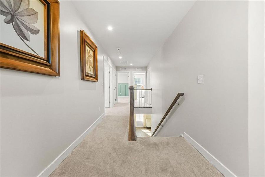 Spacious, unfurnished interior of a new home in Southern Hills, McDonough (Image 26).