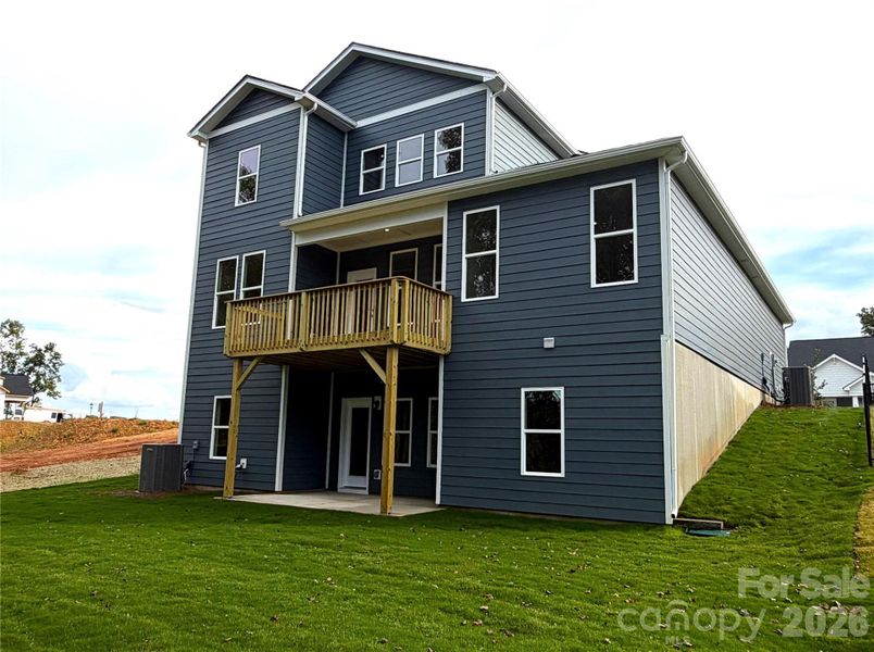 Exterior details and patio area of a home in , Cramerton (Image 3).