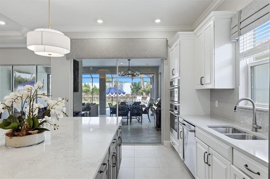 Furnished interior view inside a new home in Esplanade at Azario Lakewood Ranch, Bradenton (Image 8).