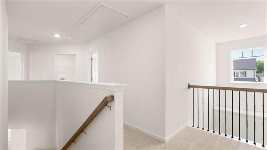 Spacious, unfurnished interior of a new home in Independence, Loganville (Image 43). Spacious, unfurnished interior of a new home in Independence, Loganville (Image 43).